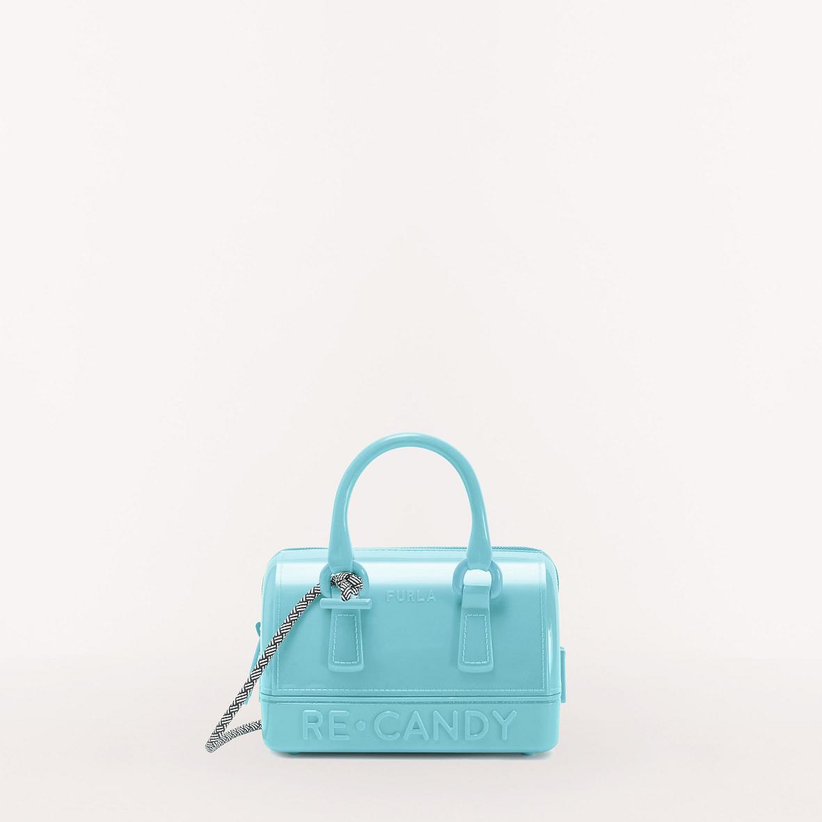 Furla Candy Tasker Danmark - Mini Tasker Dame Blå PGF752430